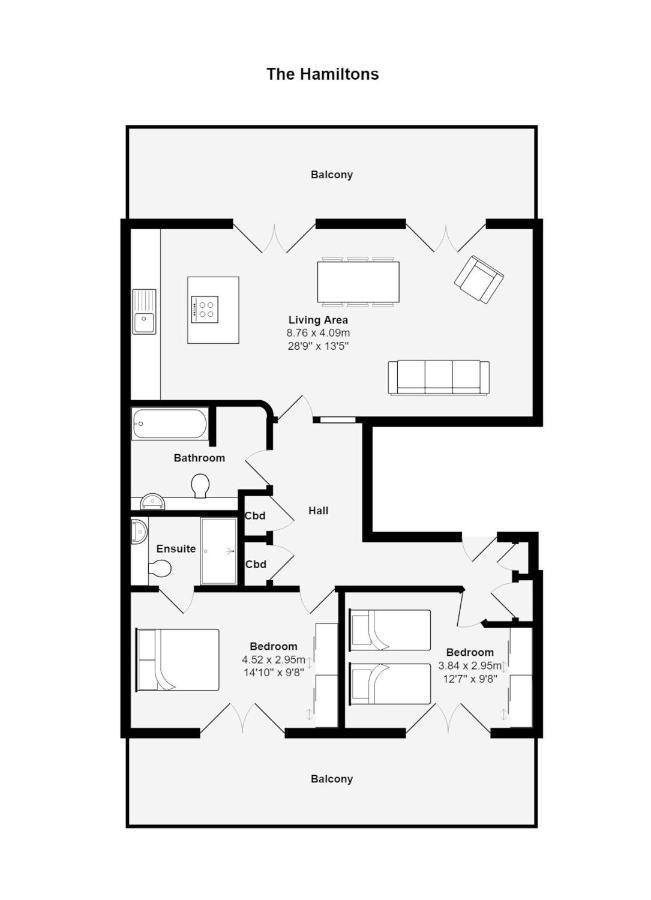 Your Space Apartments - The Hamilton'S เคมบริดจ์ ภายนอก รูปภาพ